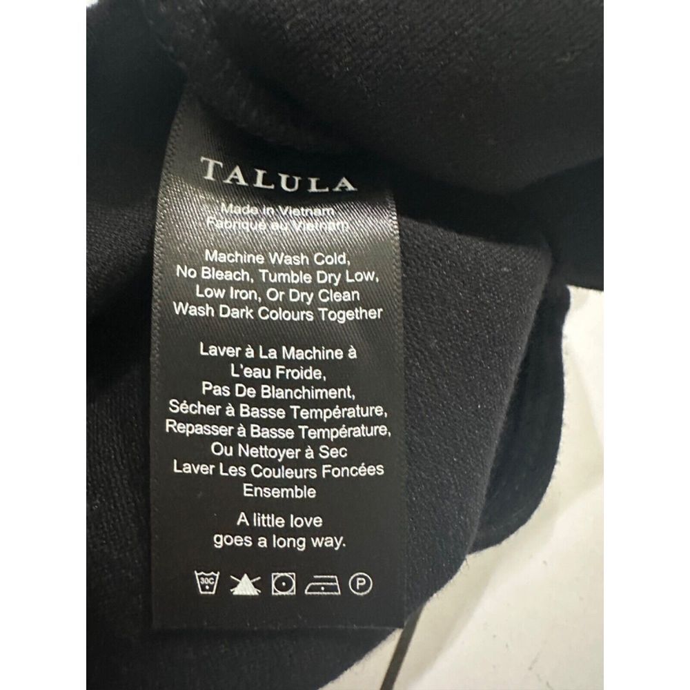 Talula Mini Skirt in Black Stretch Women's Size Small - Picture 7 of 8